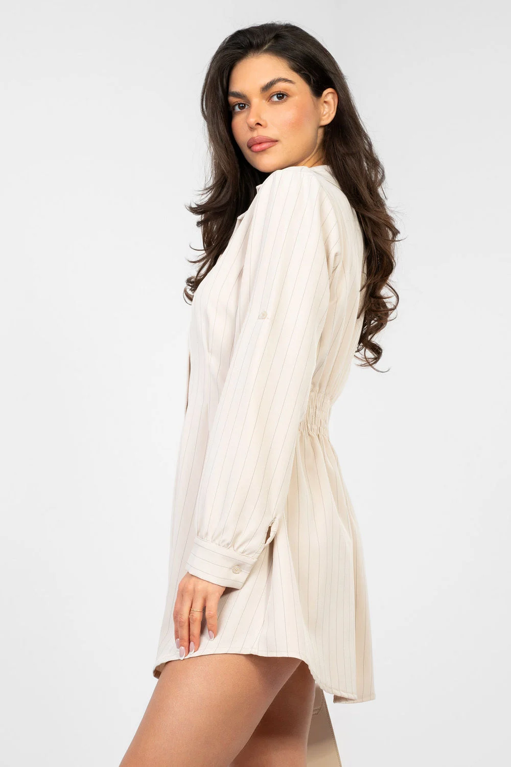 Robe de jour beige – Image 2