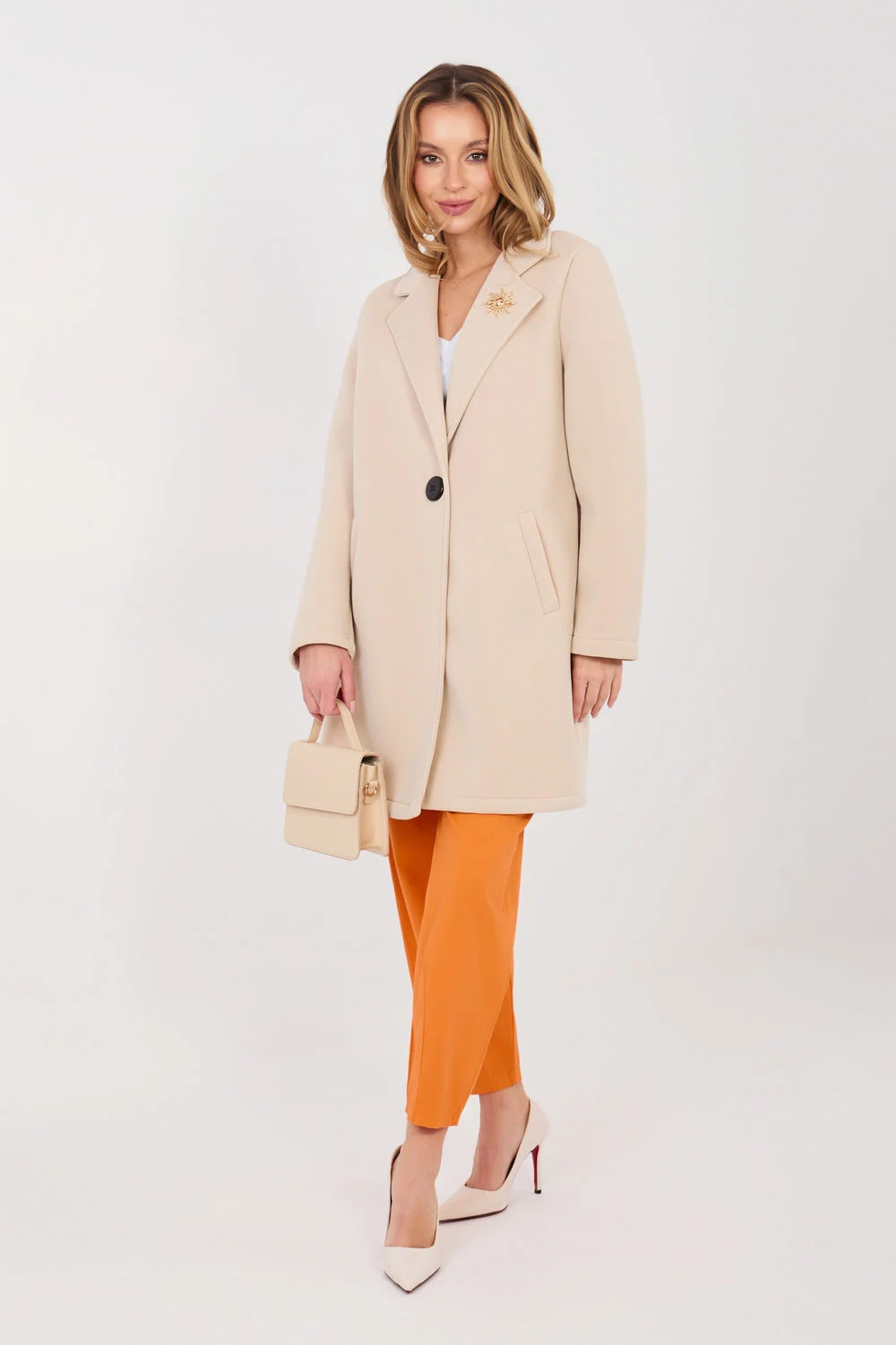 Manteau beige