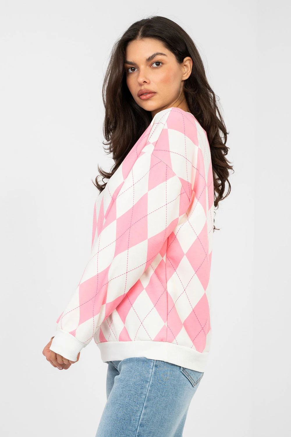 Sweatshirt rose – Image 3