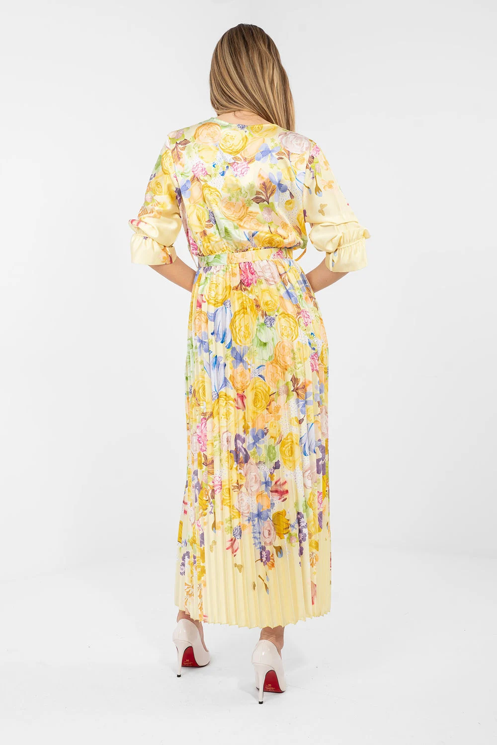 Robe de jour jaune – Image 3