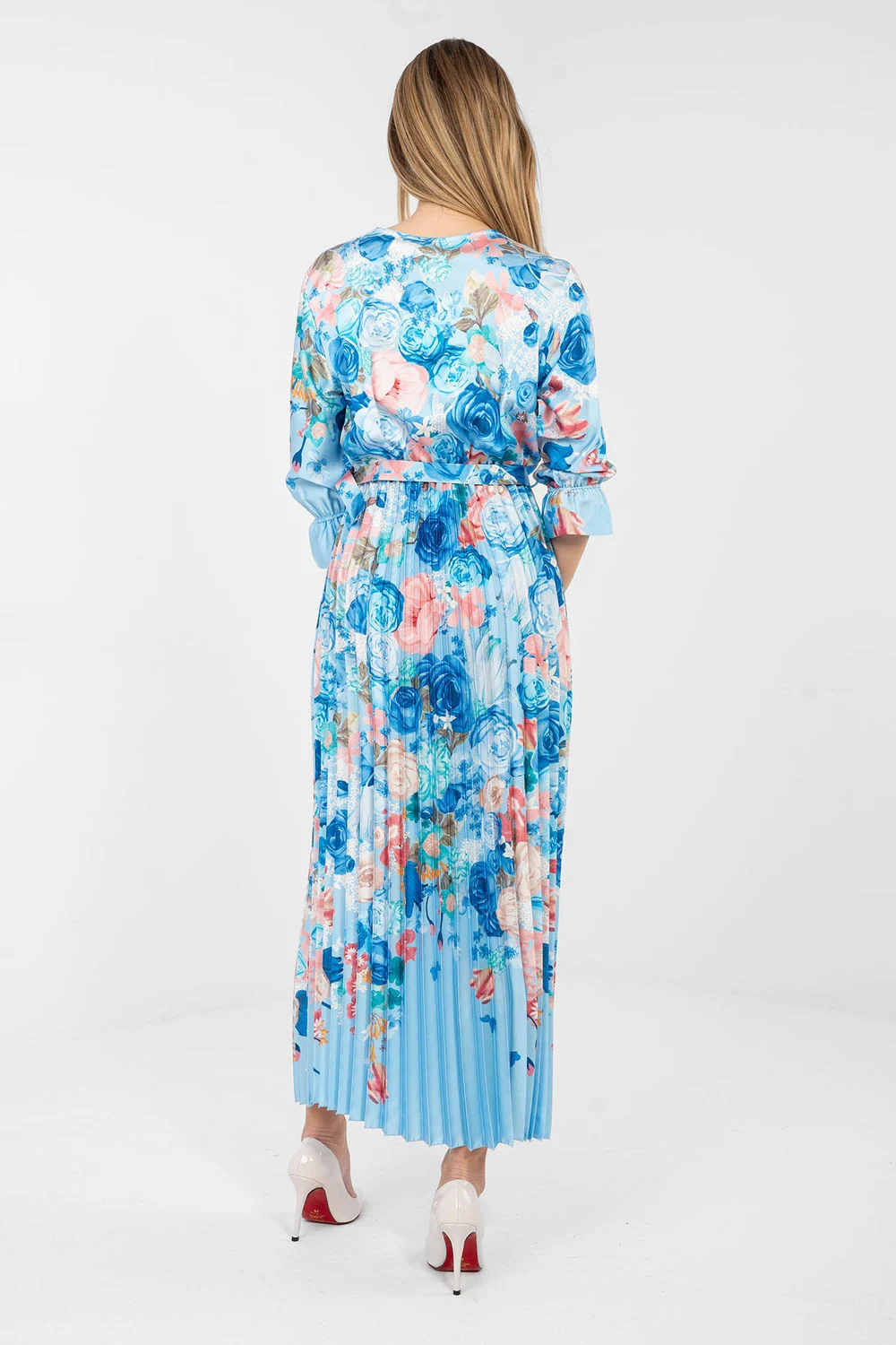 Robe de jour bleue – Image 3
