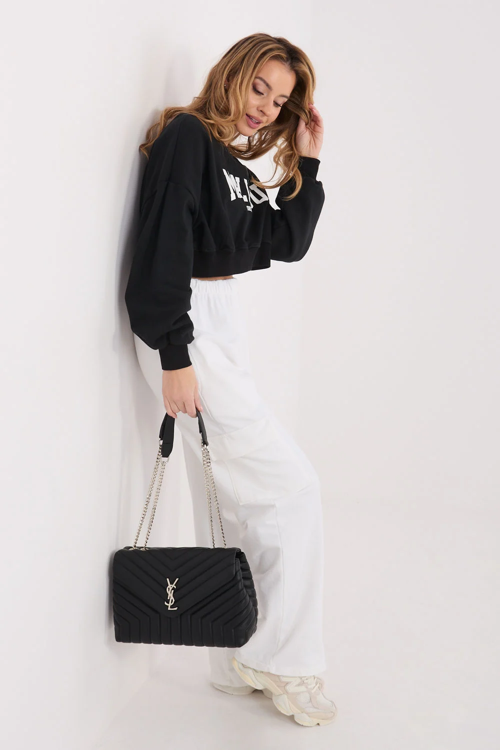 Sweatshirt noir – Image 2