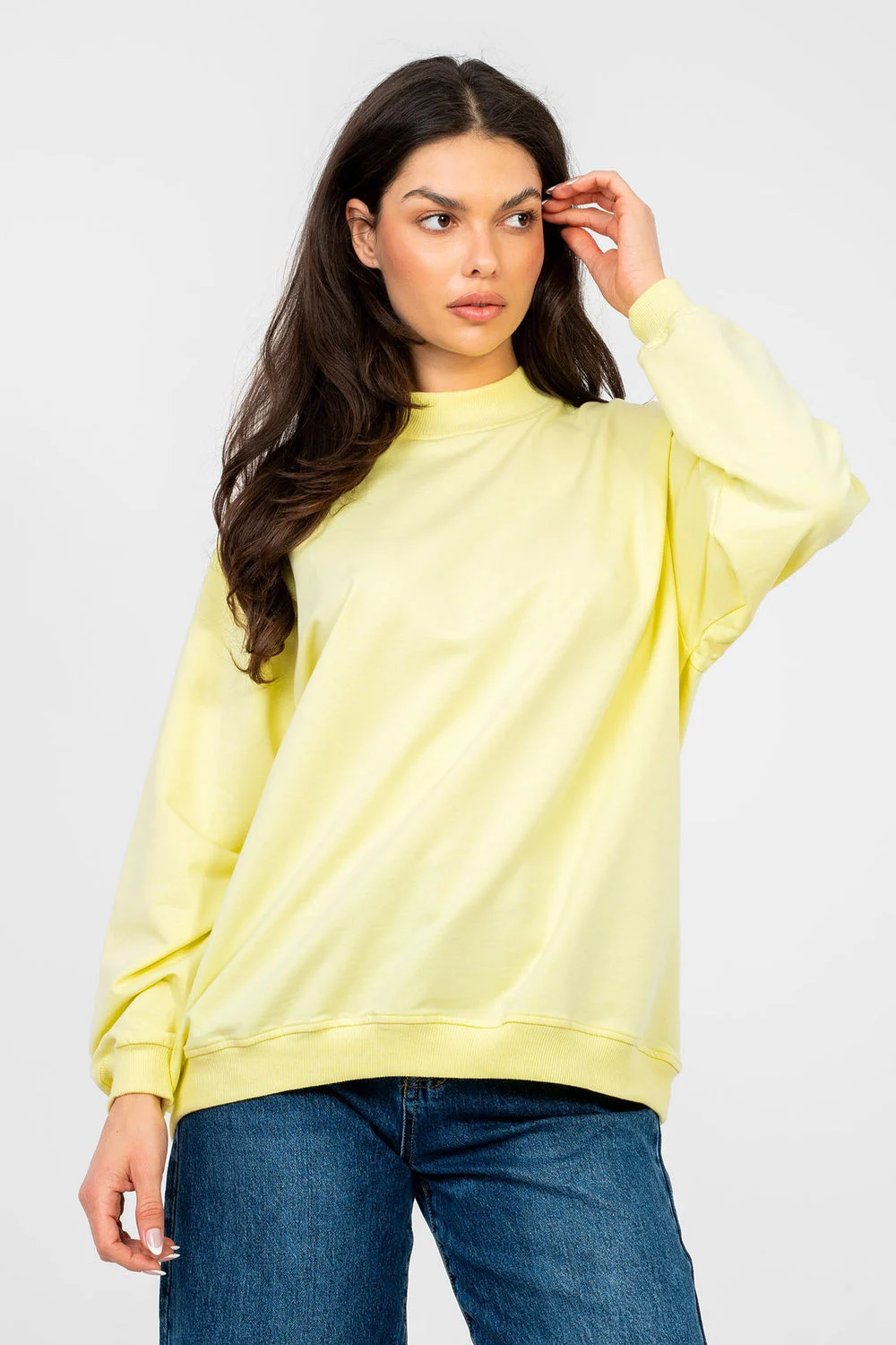 Sweatshirt jaune