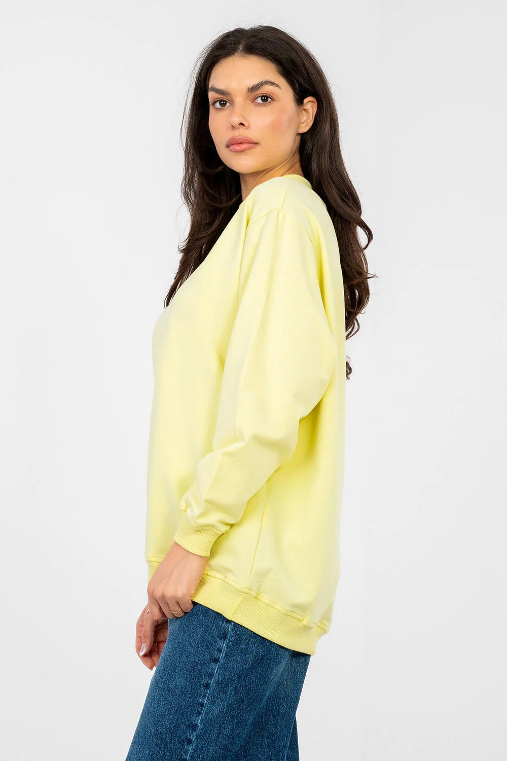 Sweatshirt jaune – Image 2