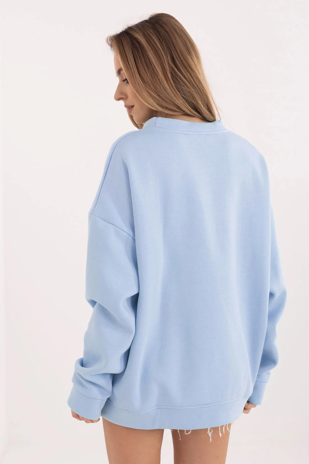 Sweatshirt bleu – Image 3