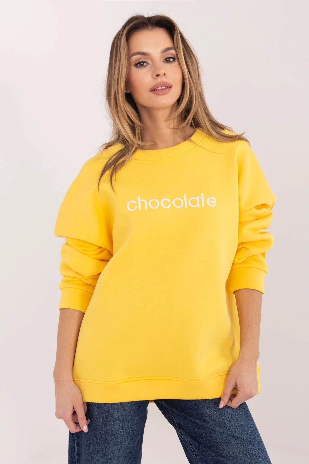 Sweatshirt jaune