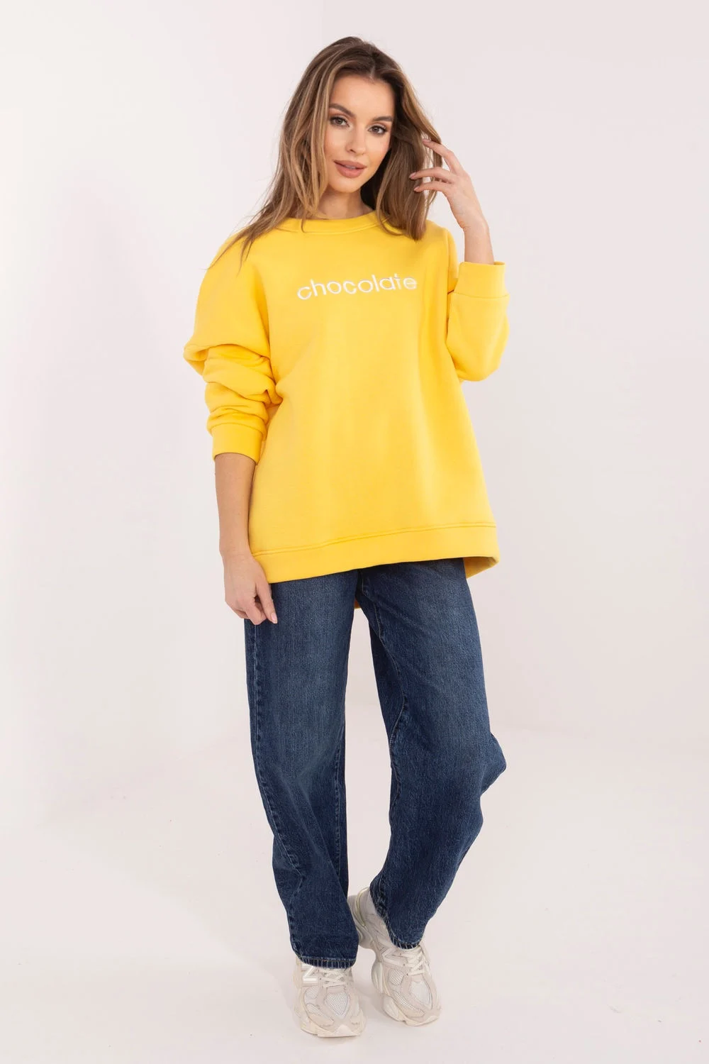 Sweatshirt jaune – Image 2