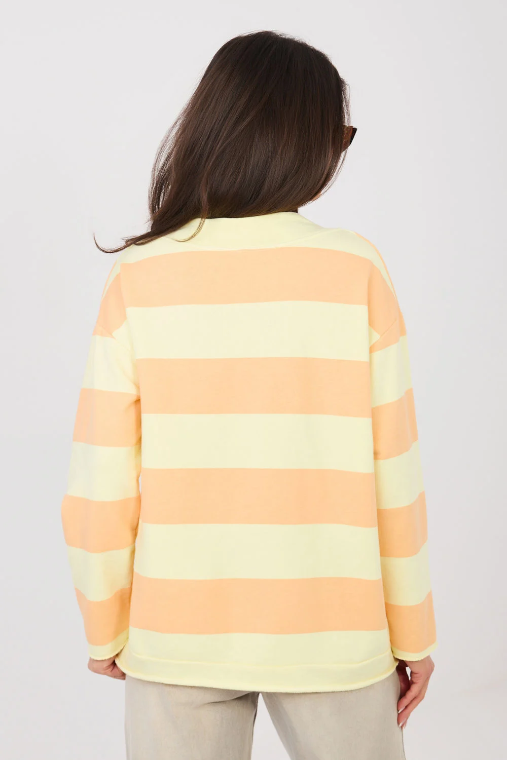 Sweatshirt orange – Image 3