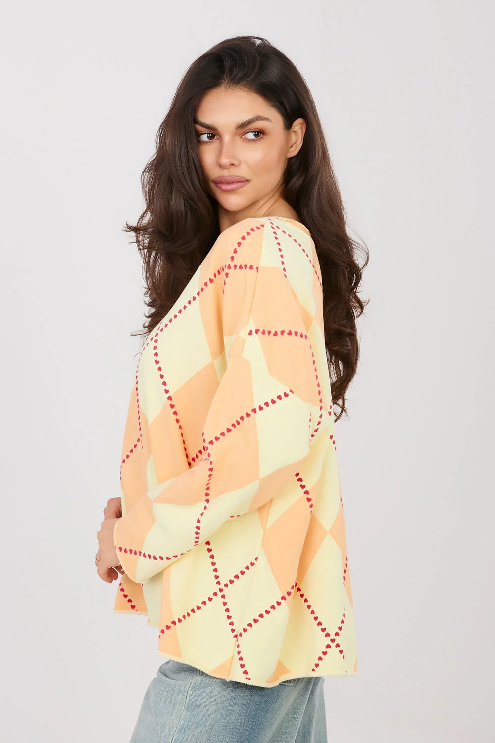 Sweatshirt orange – Image 3
