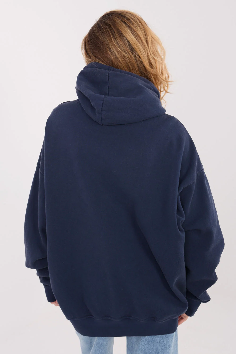 Sweatshirt bleu marine – Image 3