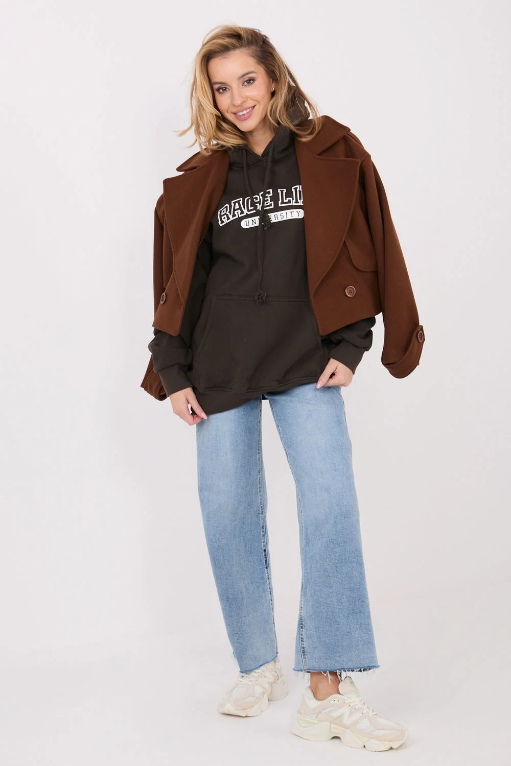 Sweatshirt brun – Image 2
