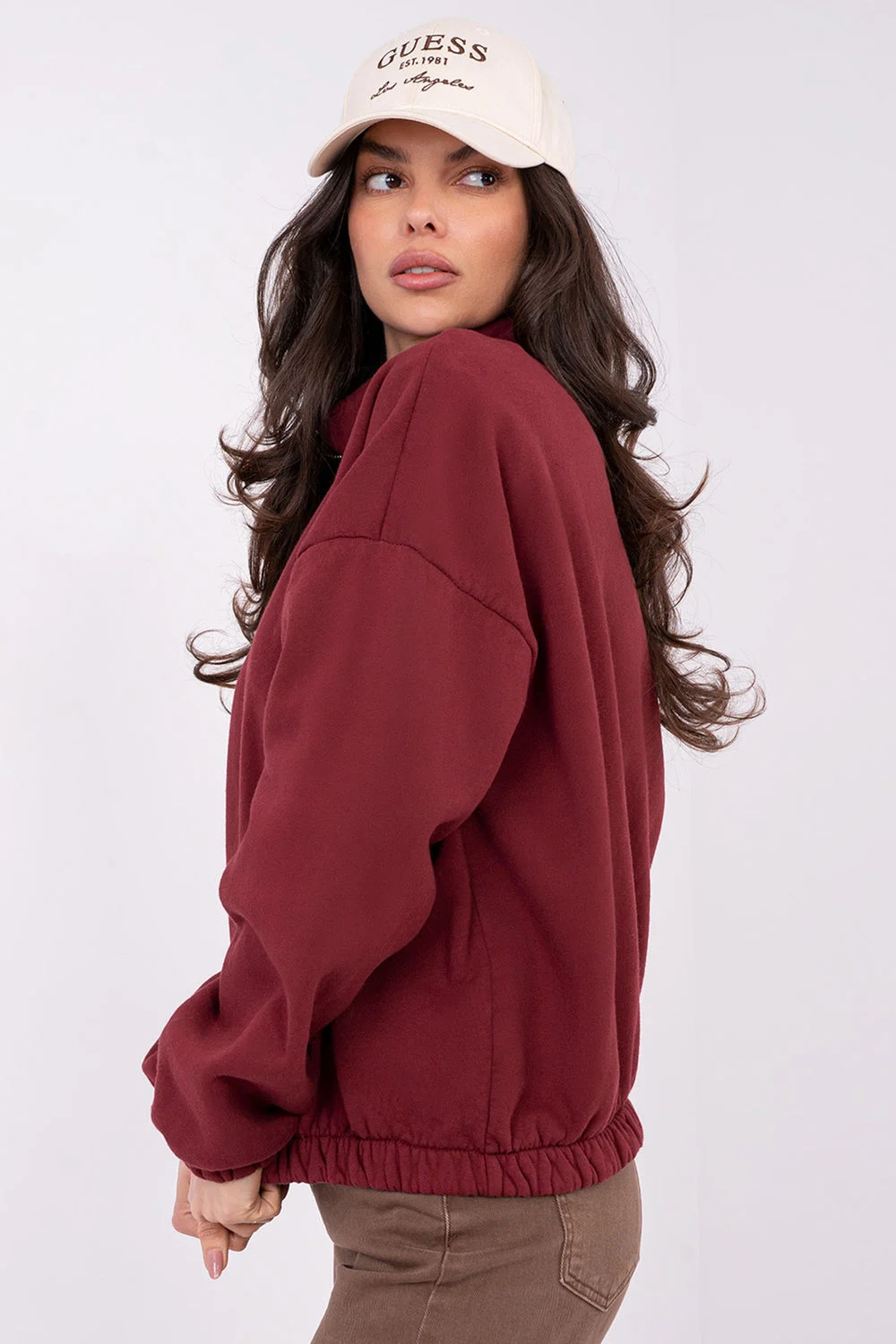 Sweatshirt rouge – Image 3