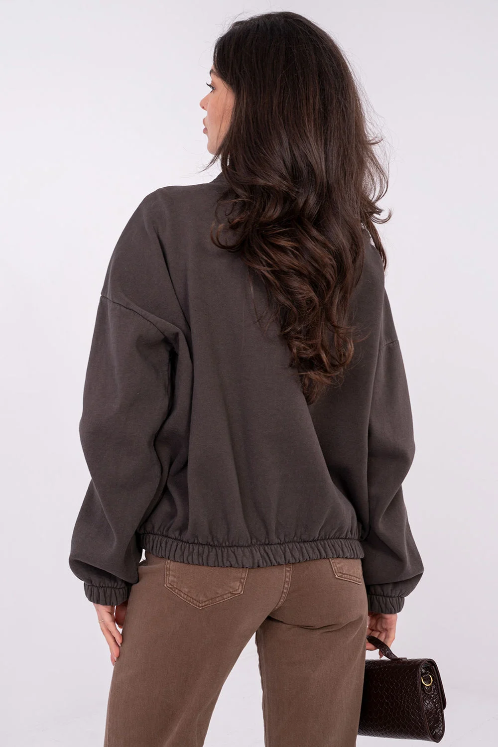 Sweatshirt brun – Image 3