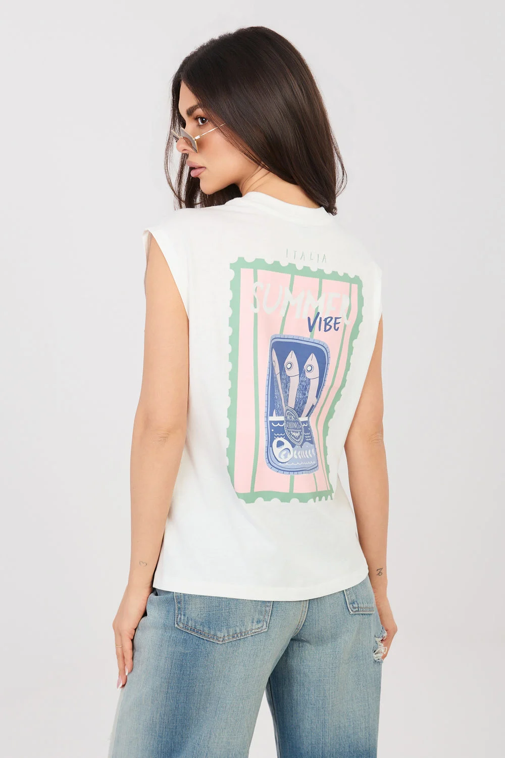 T-shirt blanc – Image 3