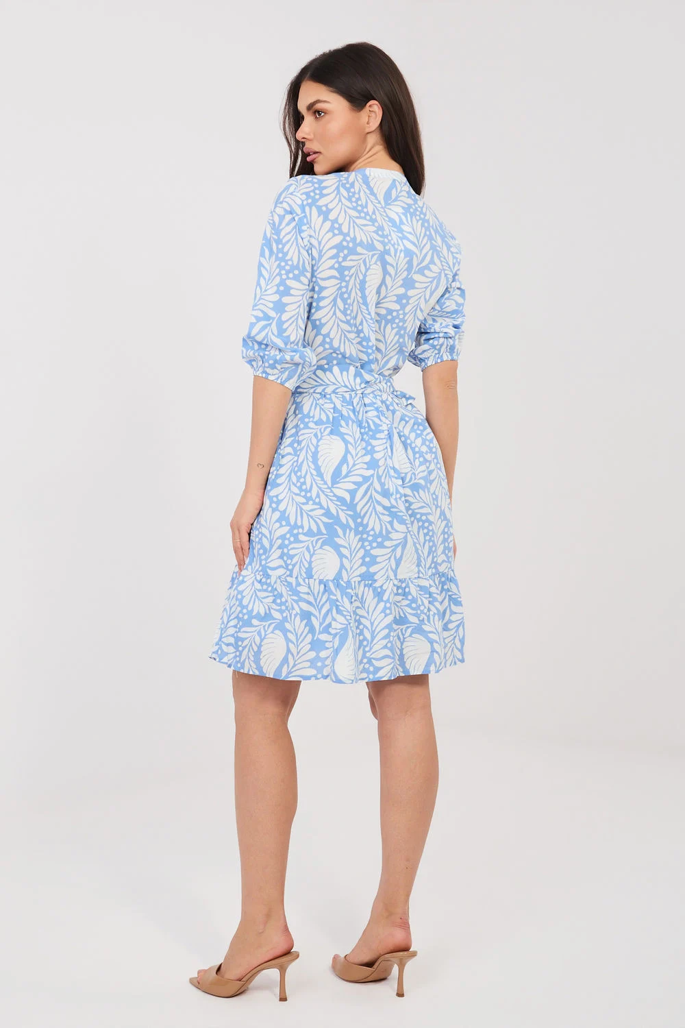 Robe de jour bleue – Image 3