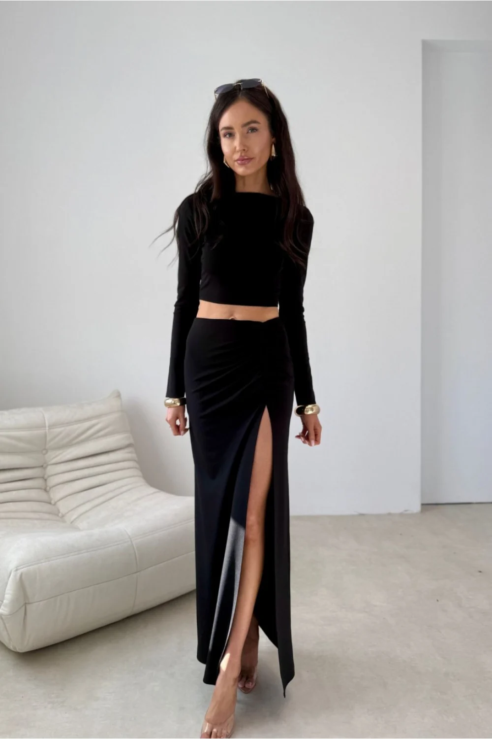 Jupe longue noir
