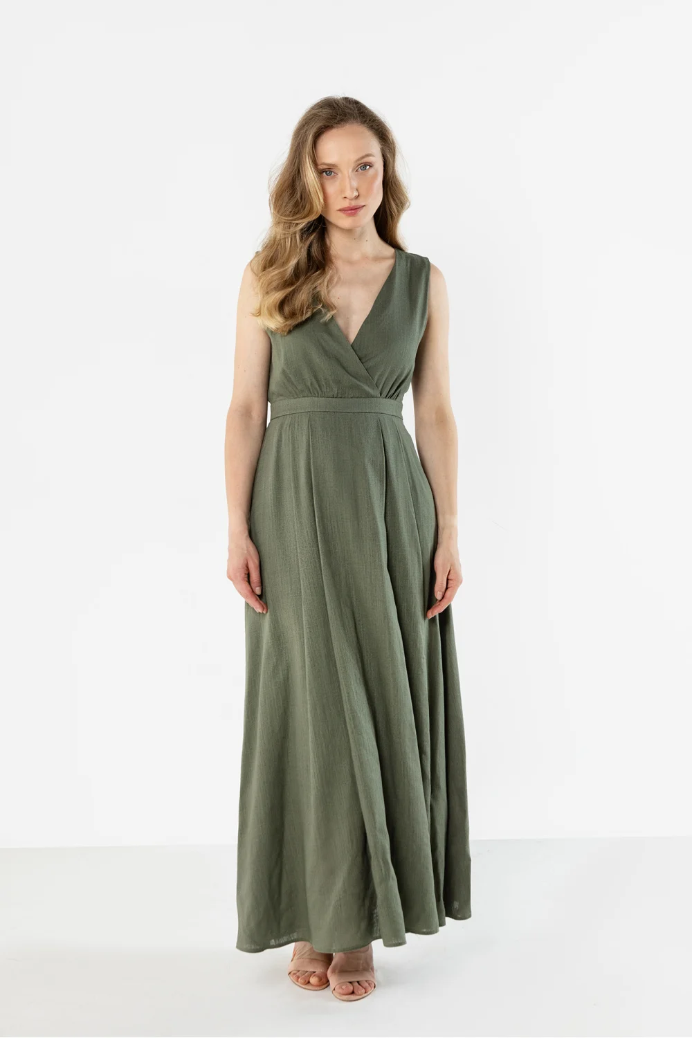 Robe de jour verte