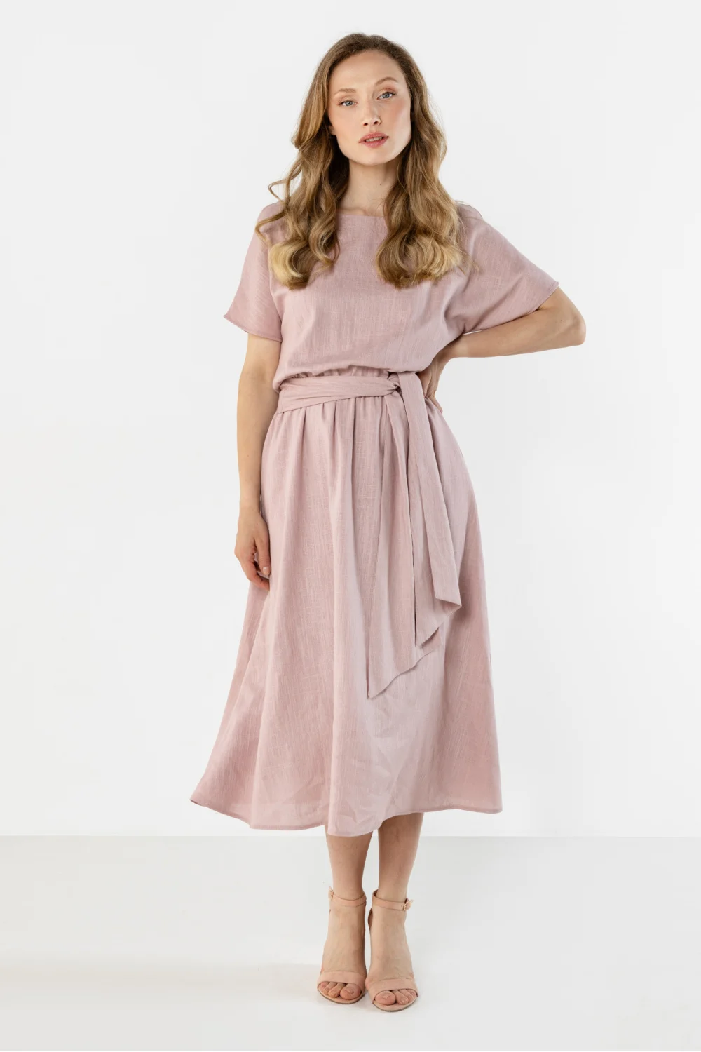 Robe de jour rose