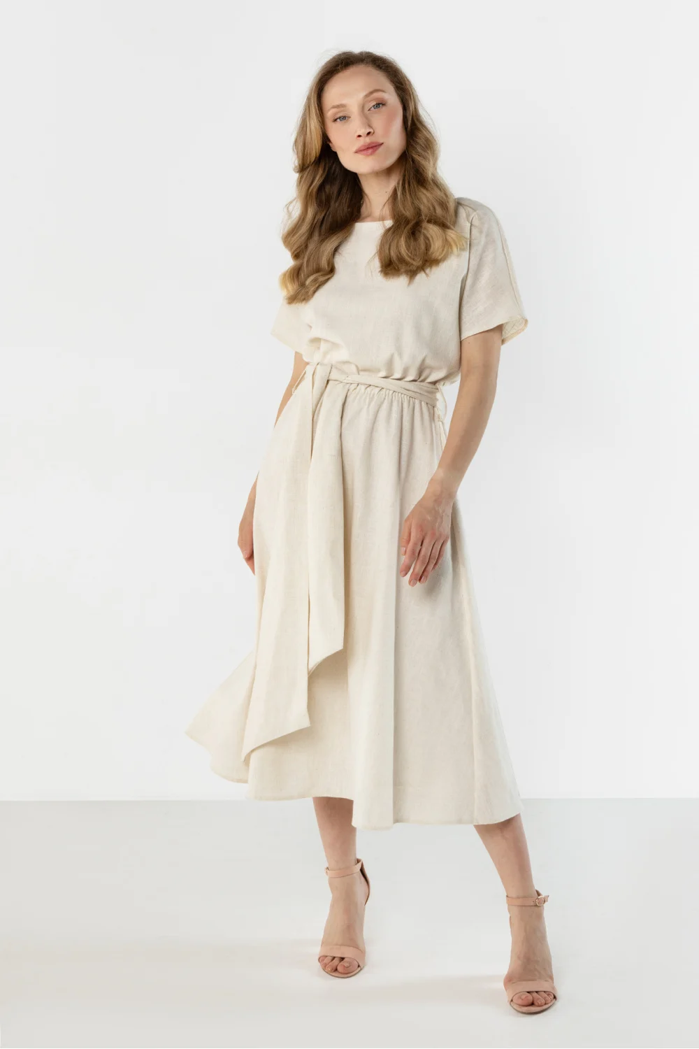 Robe de jour beige – Image 4