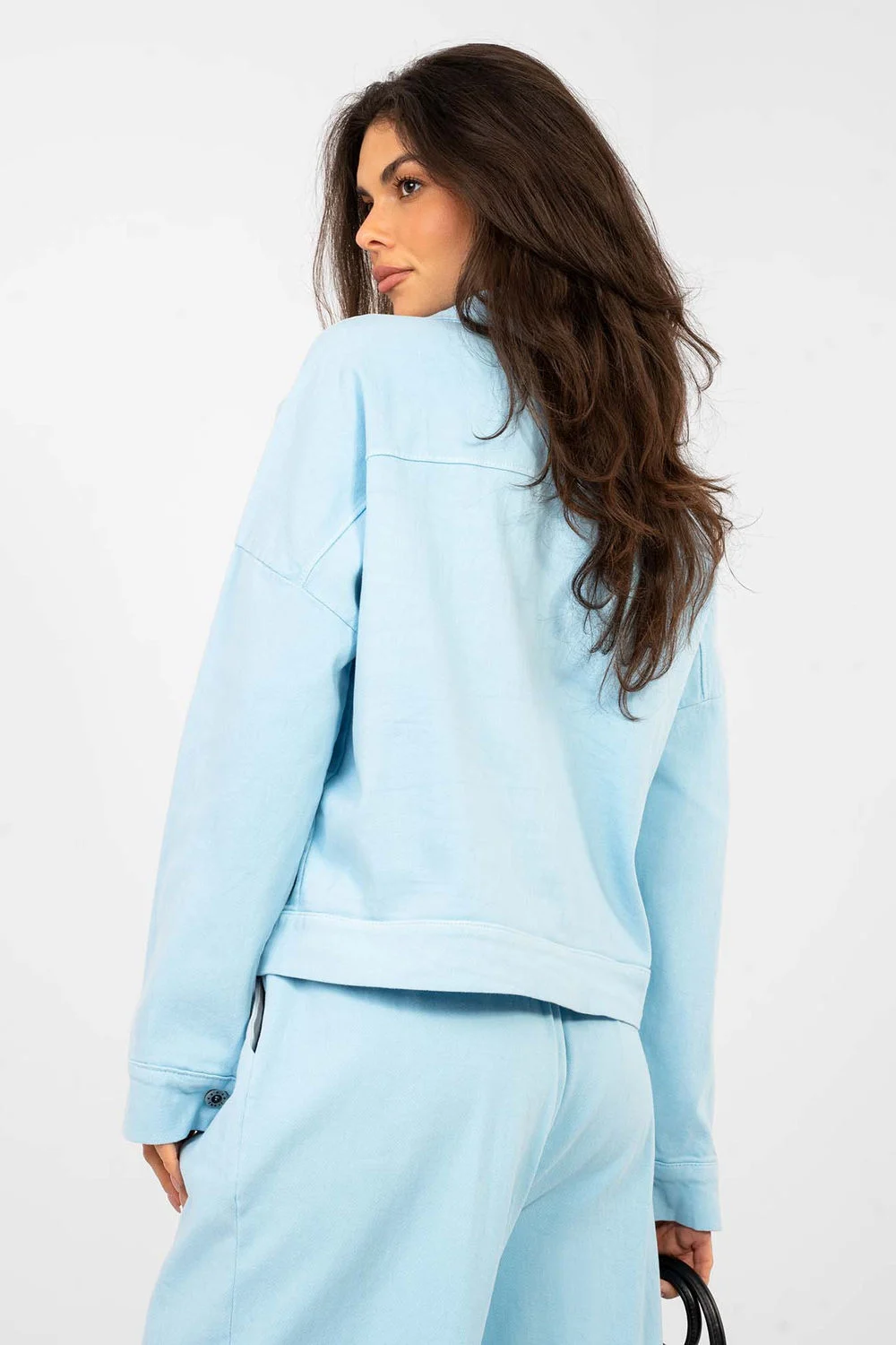 Veste en jean bleu – Image 3