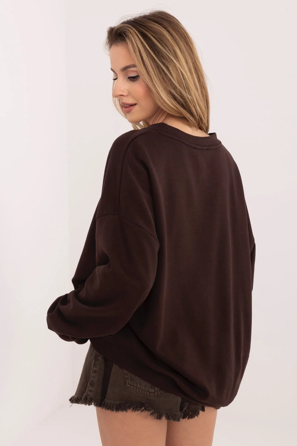 Sweatshirt brun – Image 3