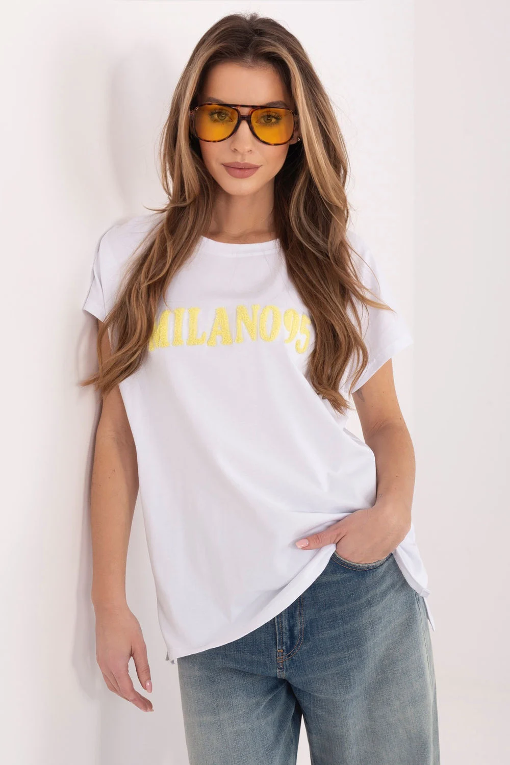 T-shirt jaune
