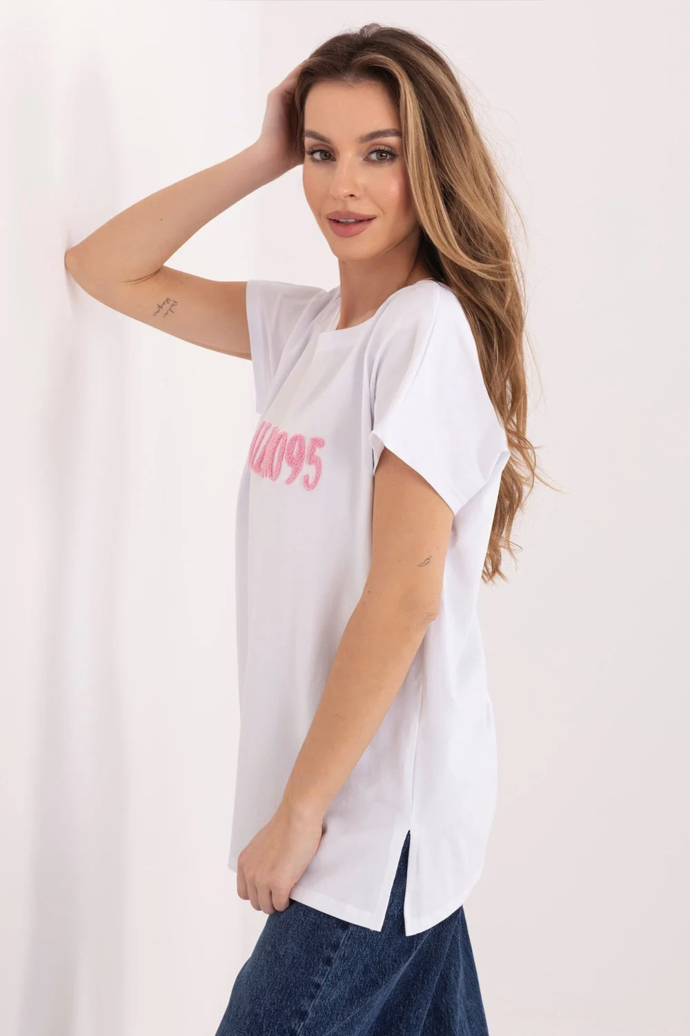 T-shirt rose – Image 2