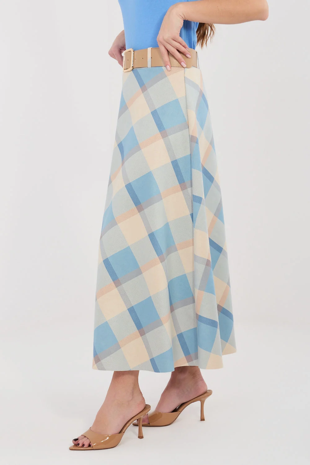 Jupe longue bleu – Image 2