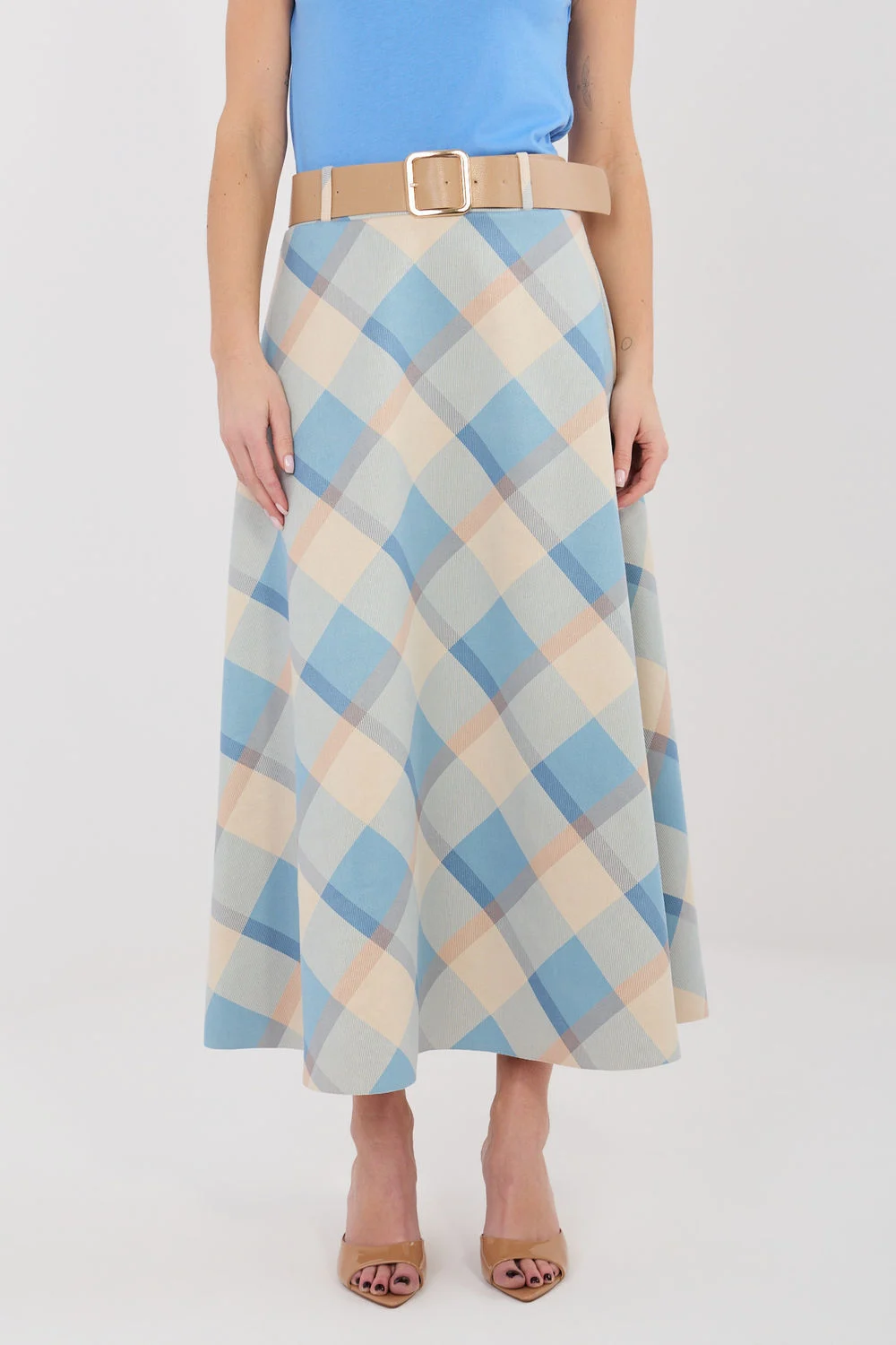 Jupe longue bleu – Image 3