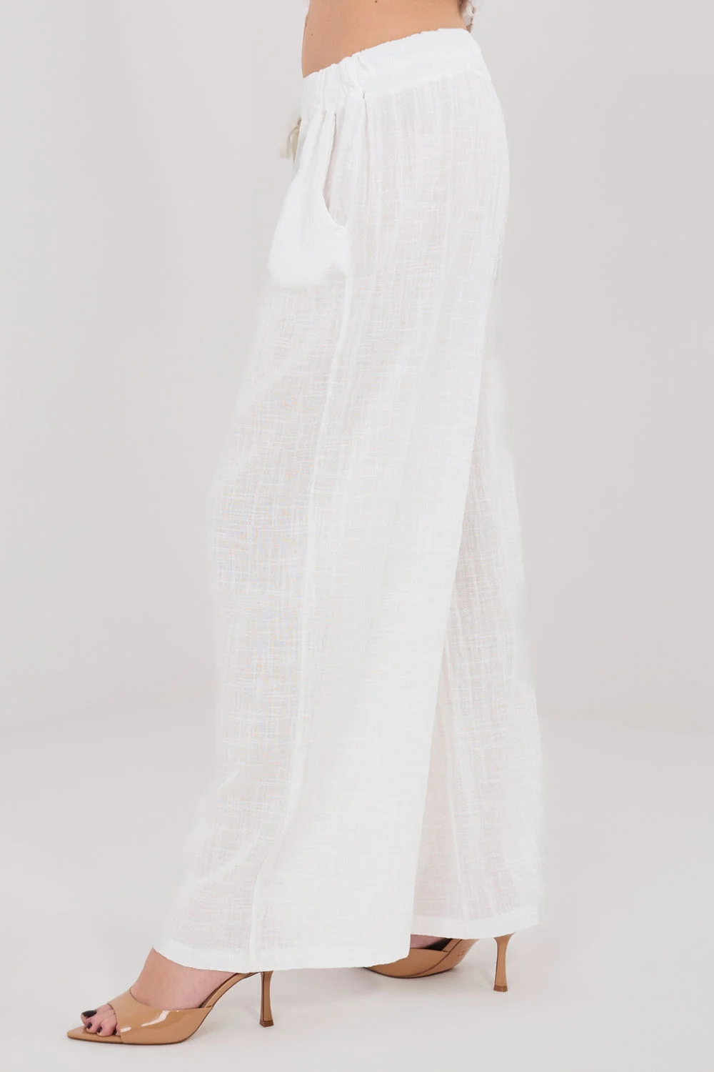 Pantalon femme beige – Image 2