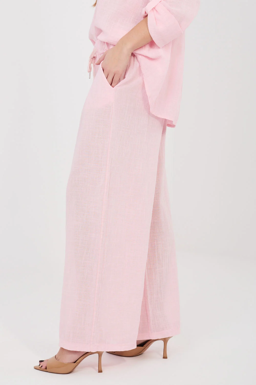 Pantalon femme rose – Image 4
