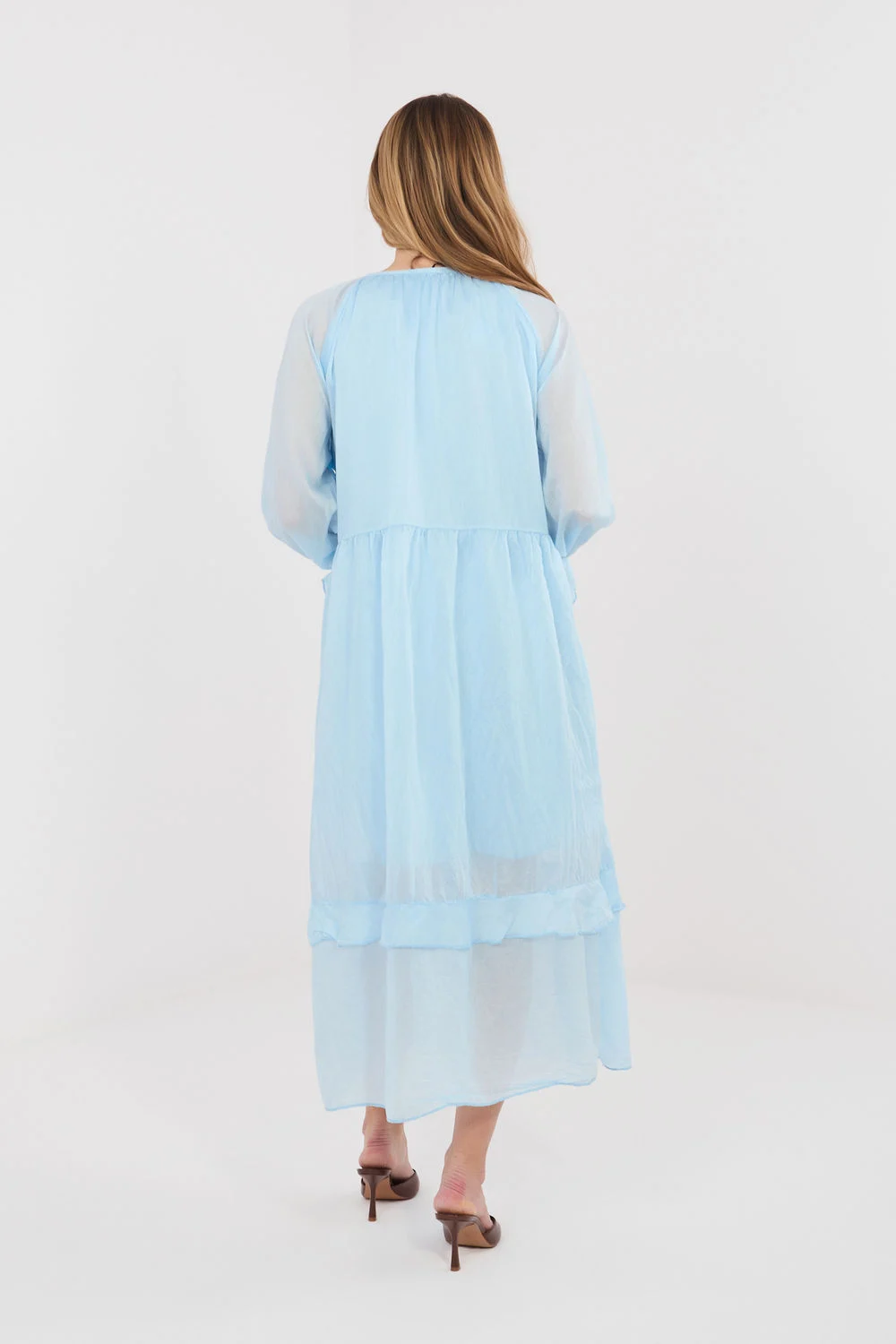 Robe de jour bleue – Image 3