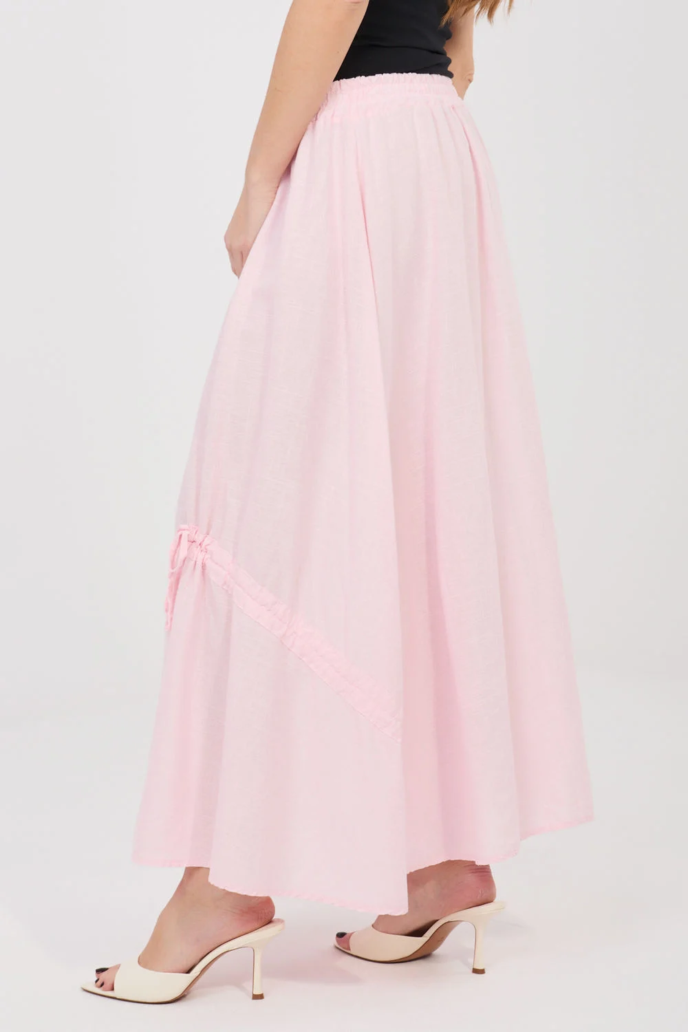 Jupe longue rose – Image 3