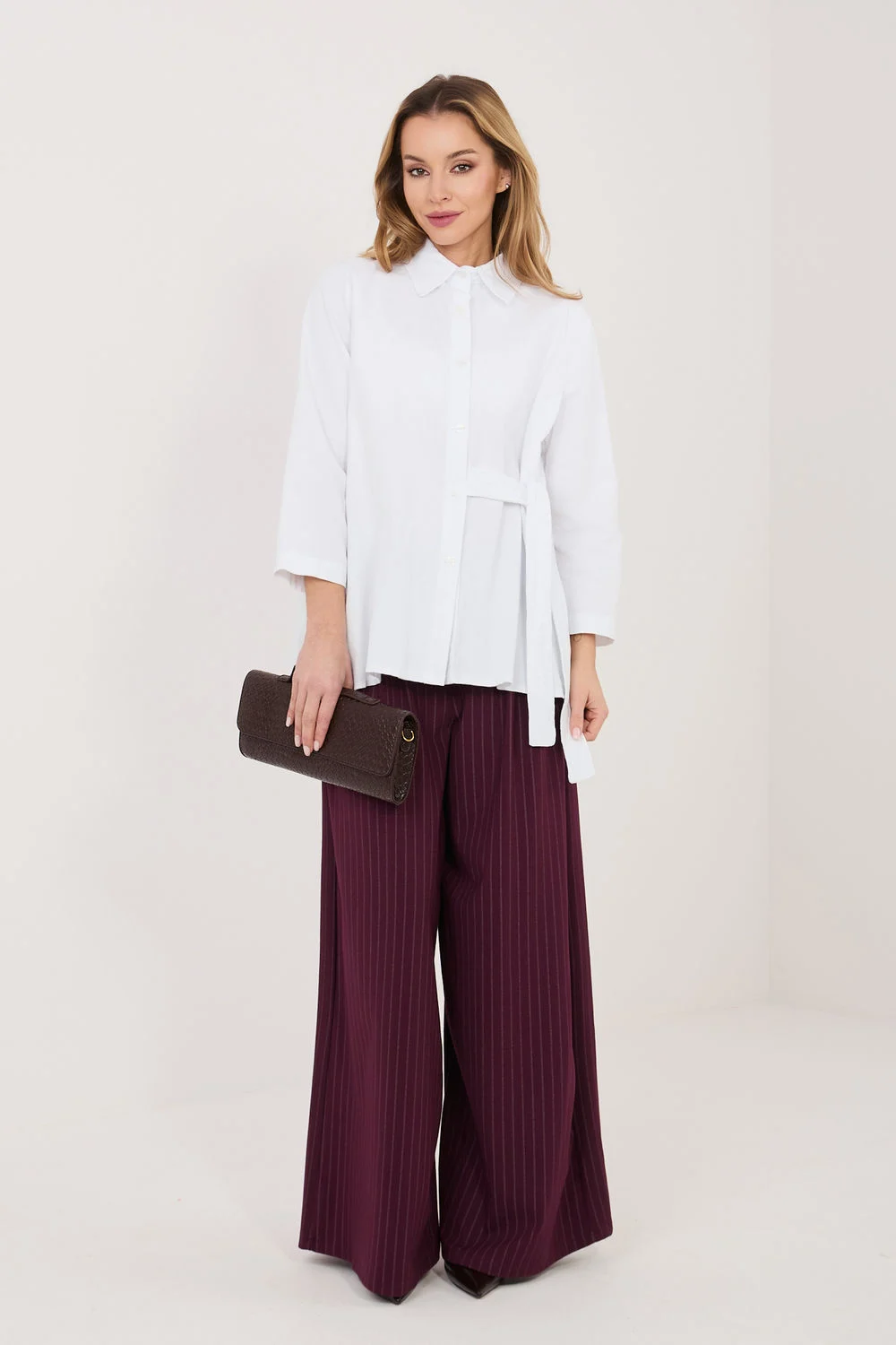 Chemise manche longue blanche – Image 2