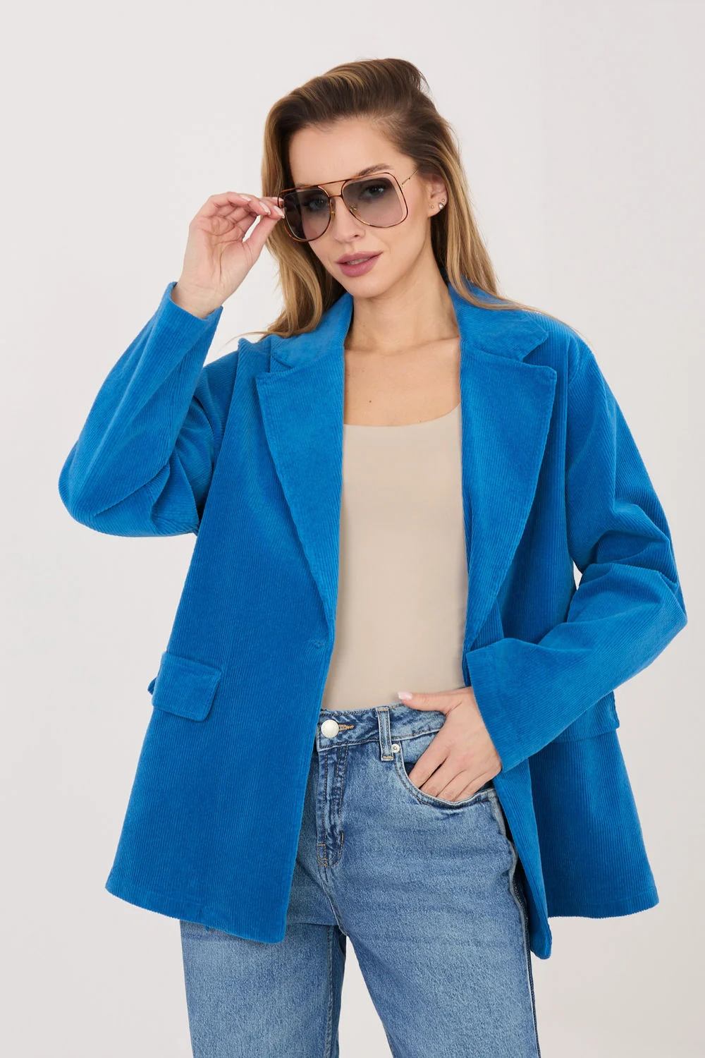 Veste bleue