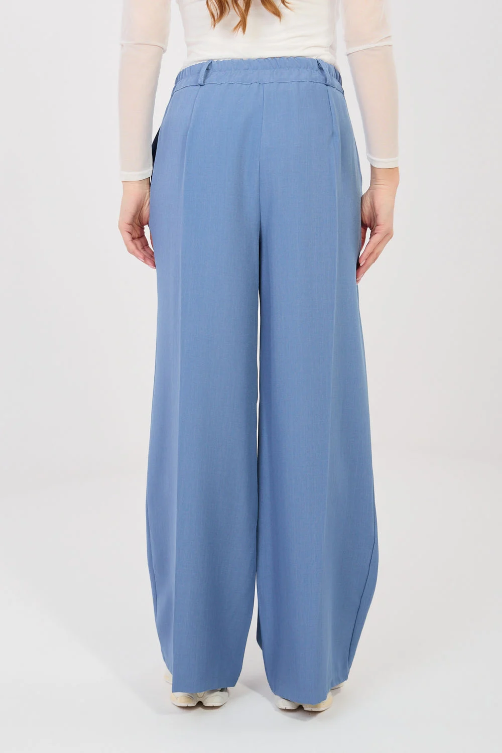 Pantalon femme bleu – Image 3