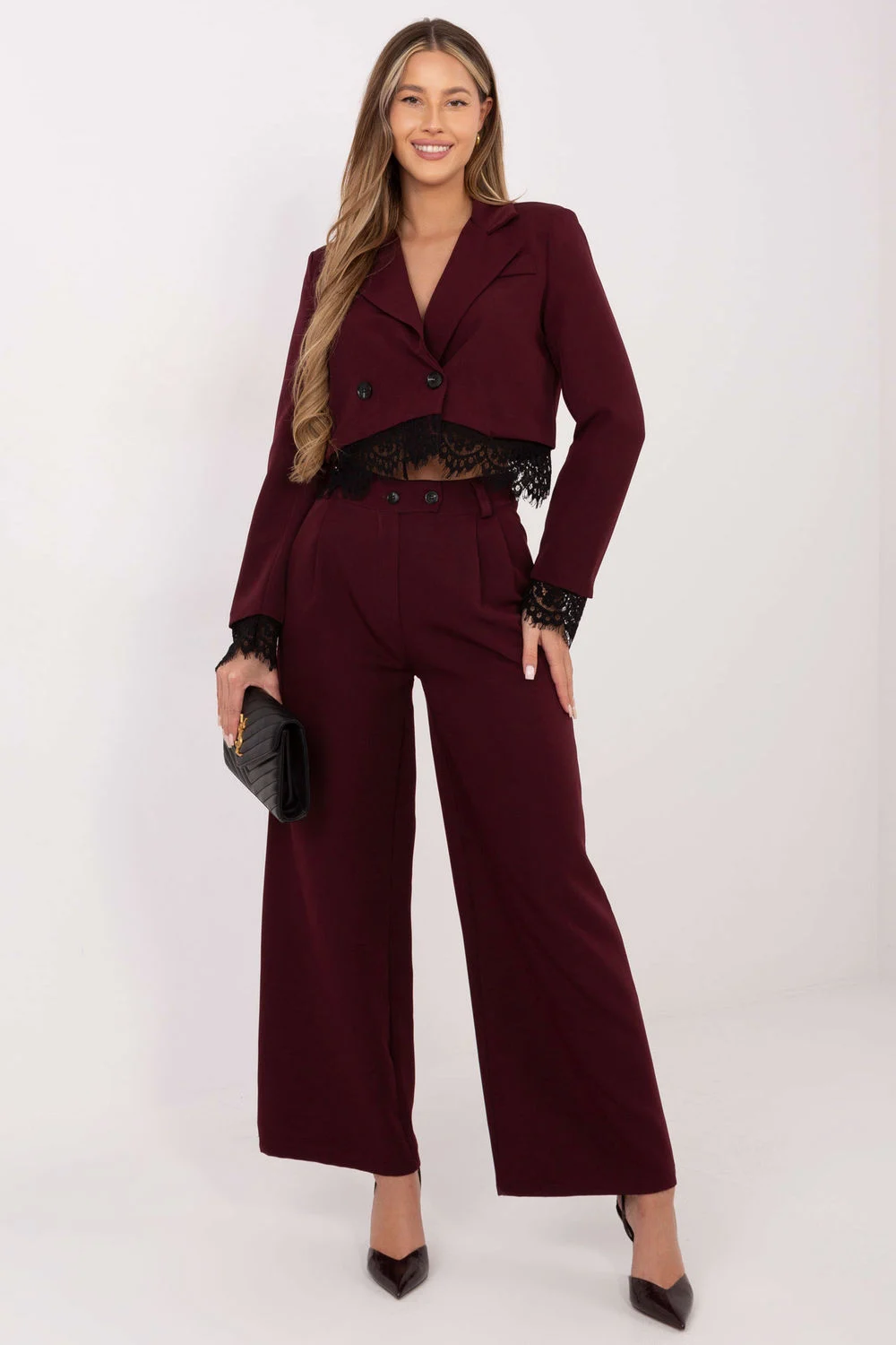 Pantalon femme rouge