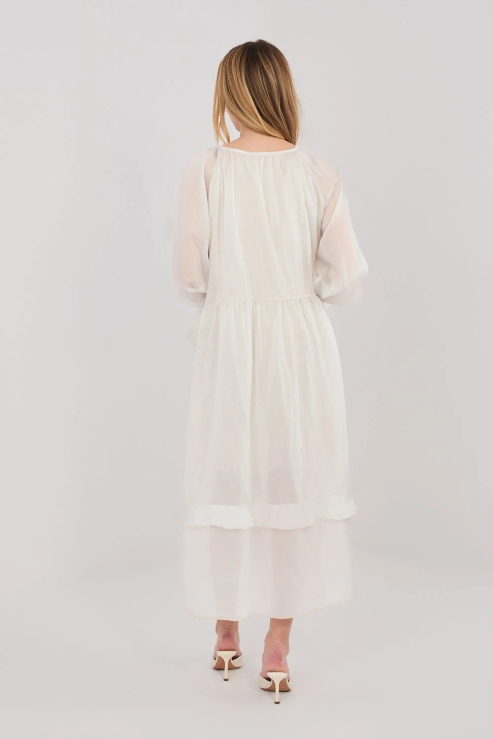 Robe de jour beige – Image 4