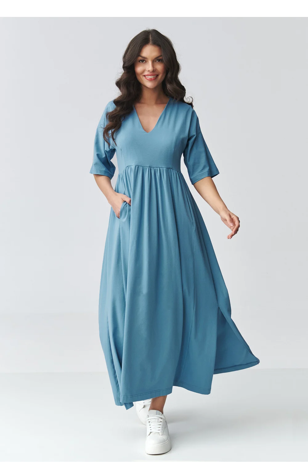 Robe de jour bleue – Image 2