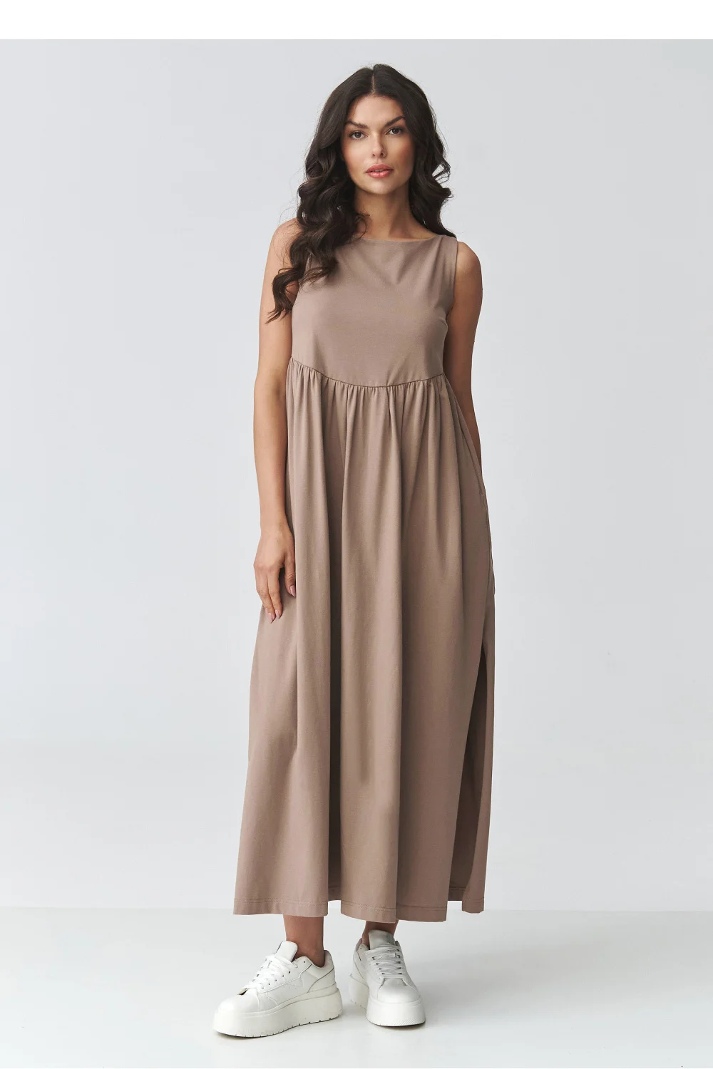 Robe de jour brune – Image 2
