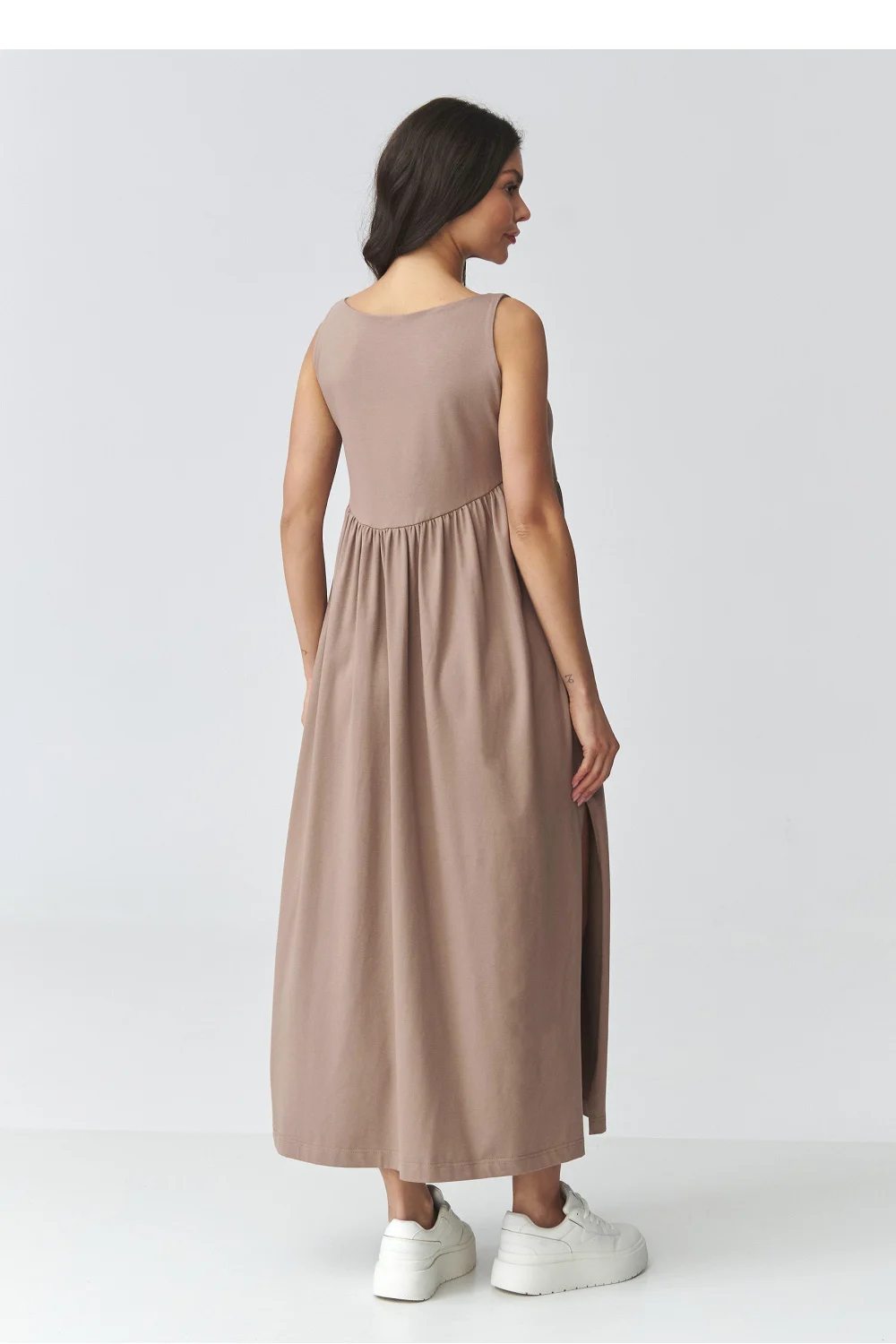Robe de jour brune – Image 3