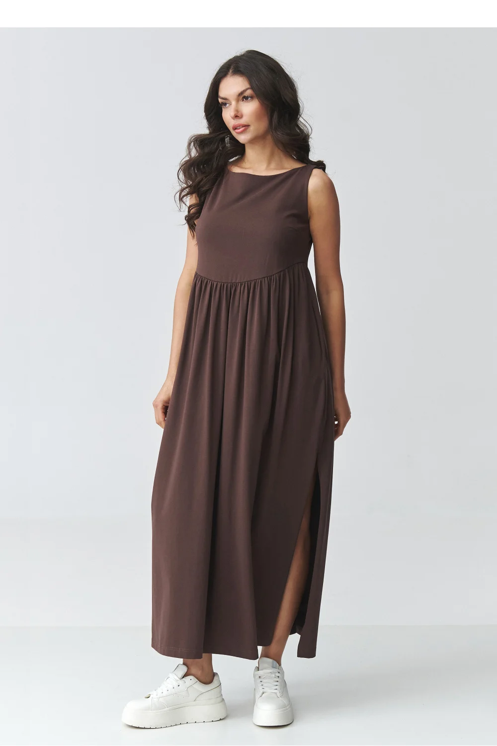 Robe de jour brune – Image 2