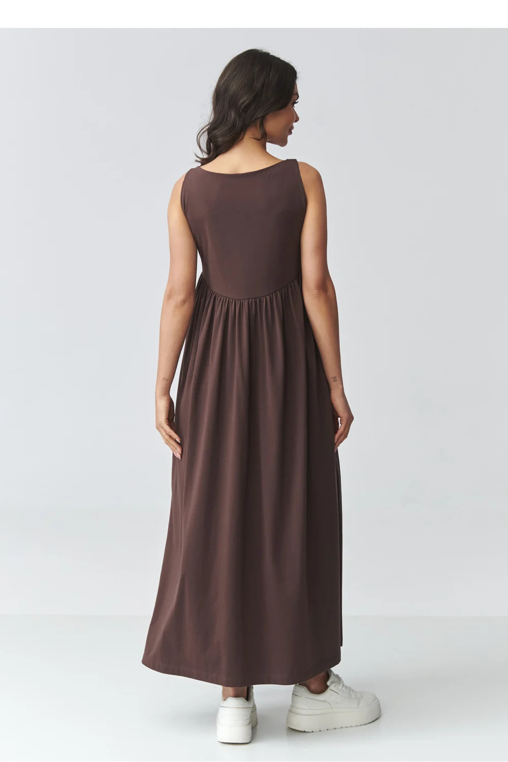 Robe de jour brune – Image 3