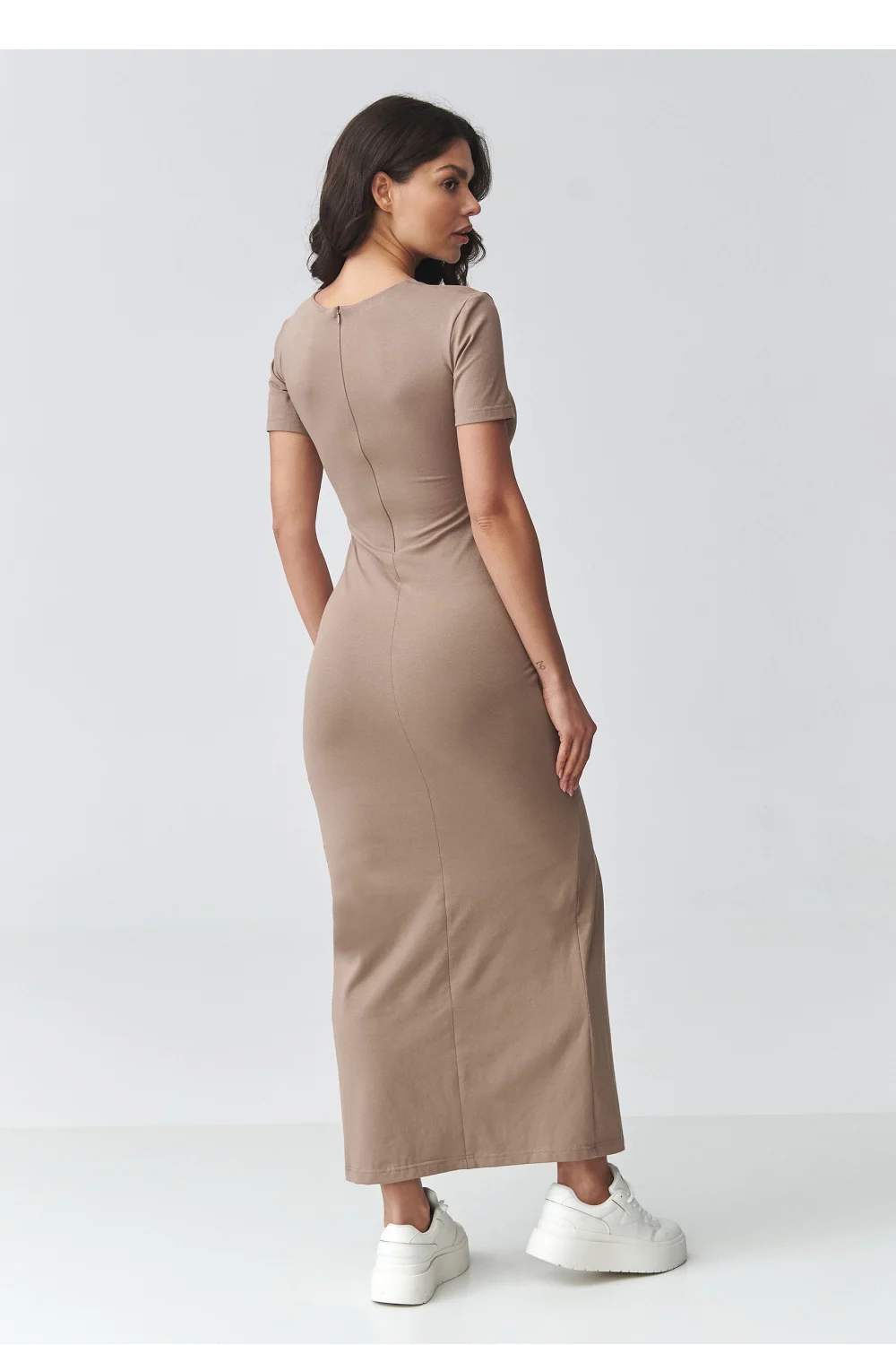 Robe de jour brune – Image 3