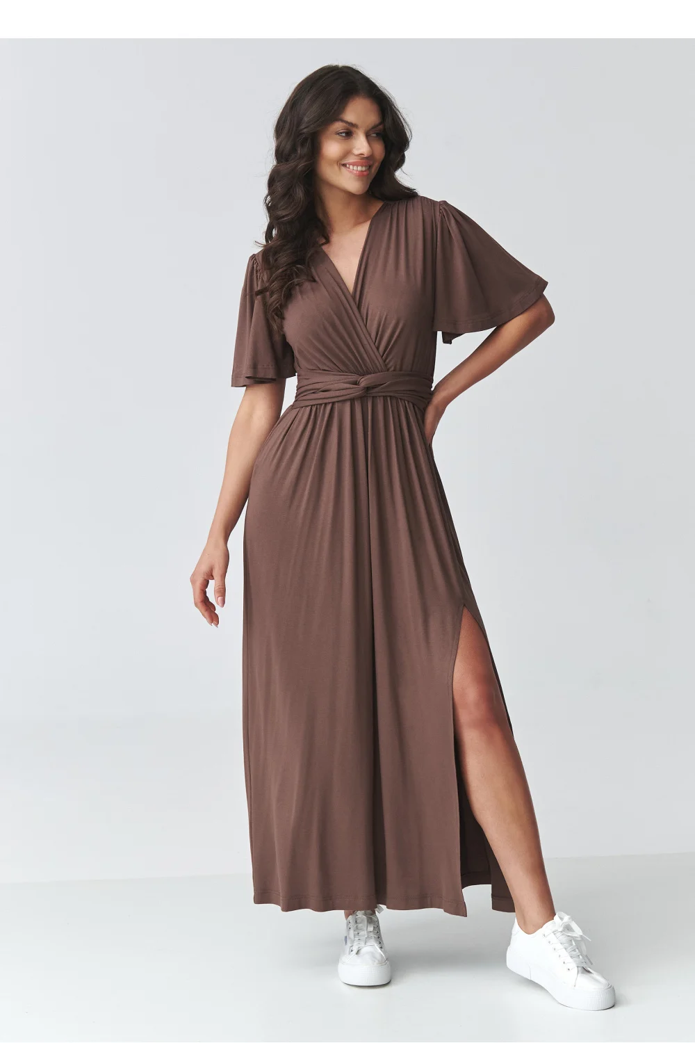 Robe de jour brune – Image 2
