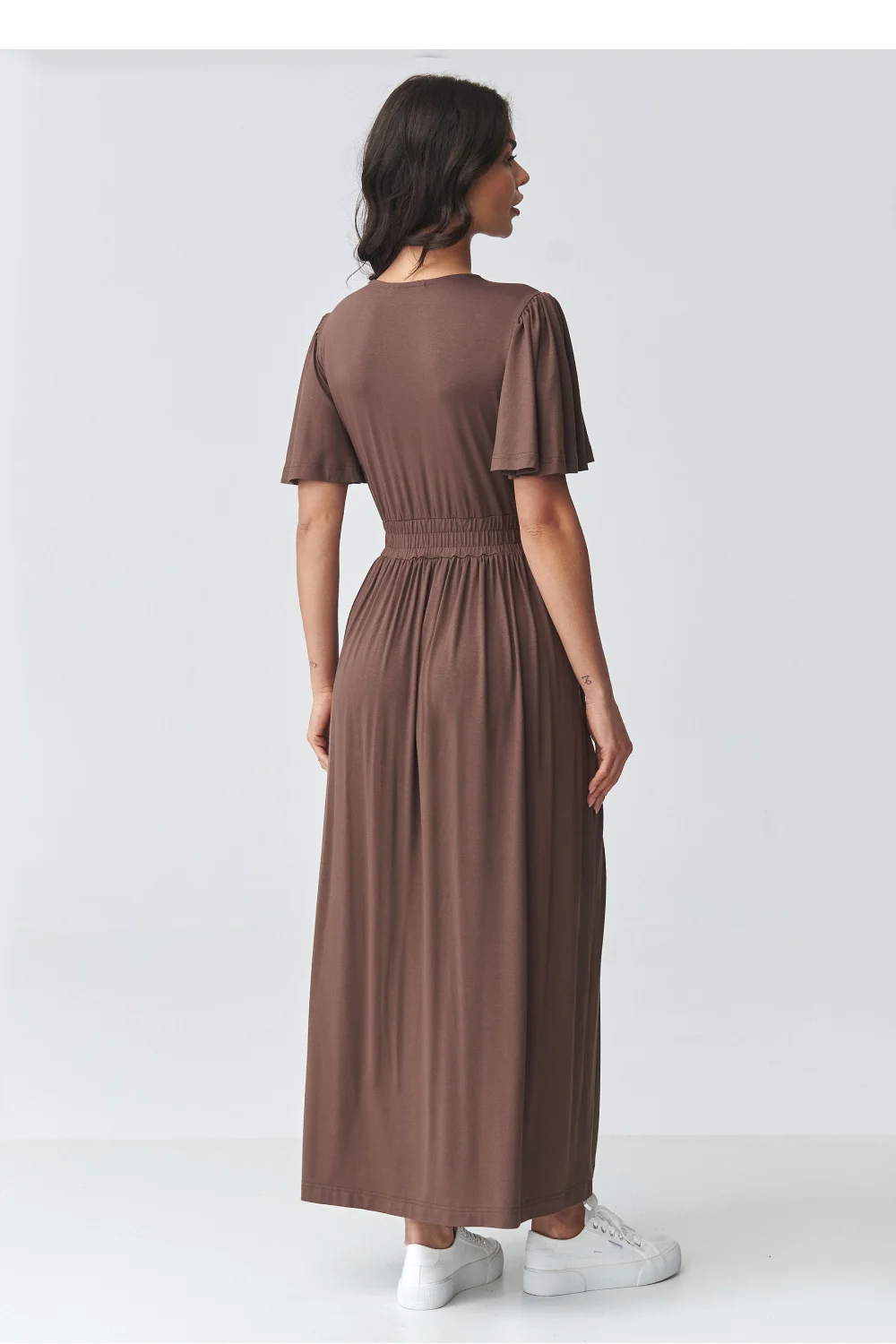 Robe de jour brune – Image 3