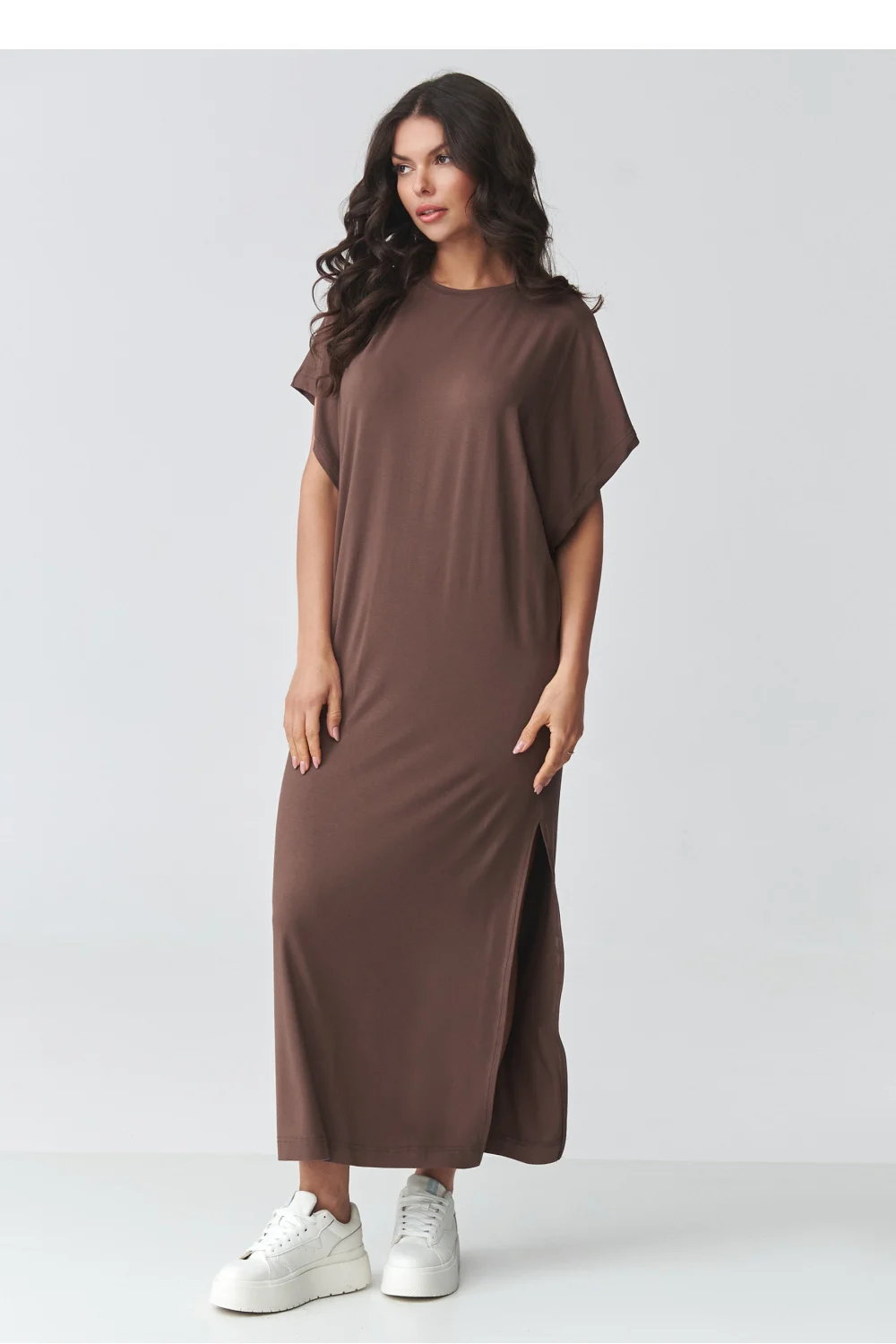 Robe de jour brune – Image 2