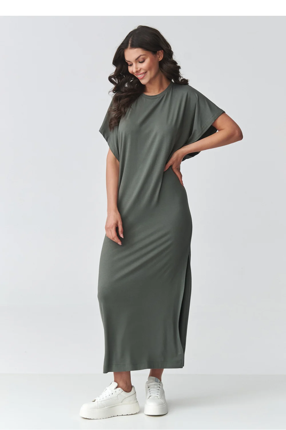 Robe de jour verte