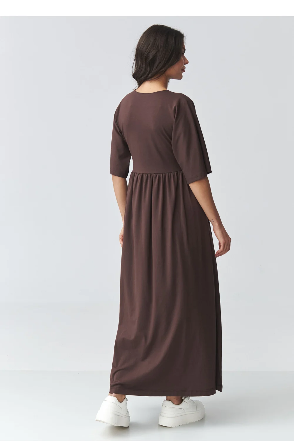 Robe de jour brune – Image 3