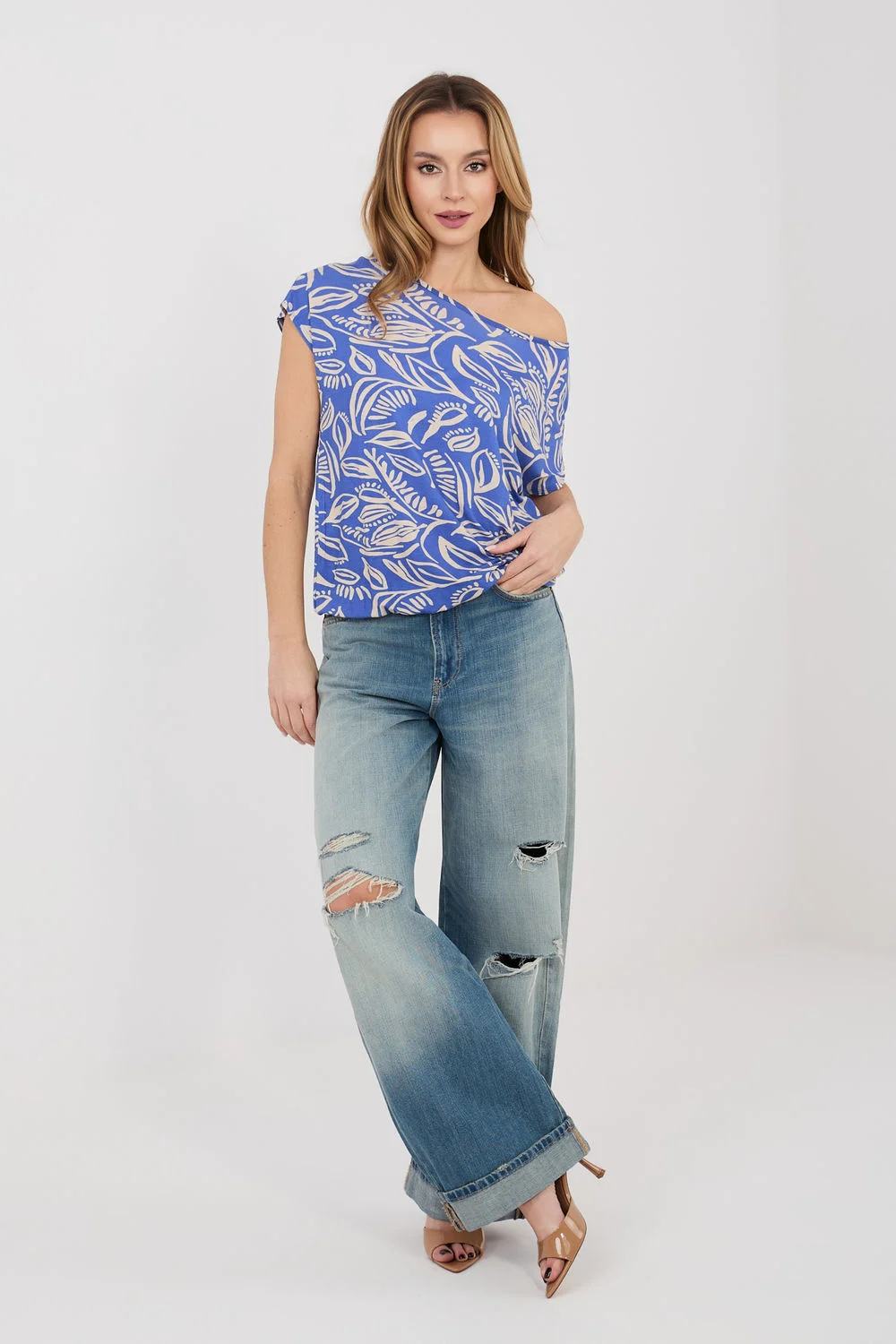 Chemisier bleu – Image 2